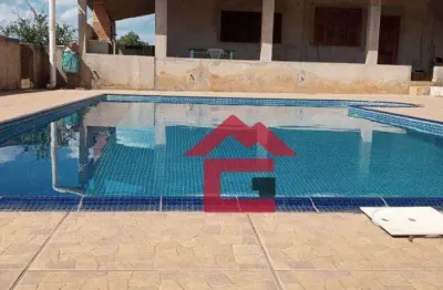 Chácara com 3 dormitórios à venda, 4000 m² por r$ 450.000,00 - centro (canguera) - são roque/sp