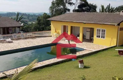Chácara com 3 dormitórios à venda por r$ 550.000,00 - centro (canguera) - são roque/sp