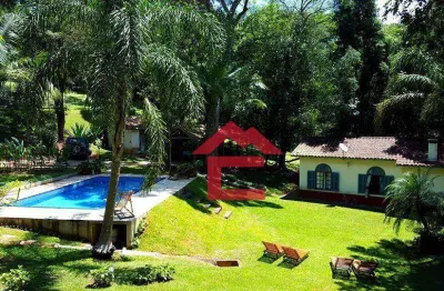 Chácara com 6 dormitórios à venda, 6200 m² por r$ 2.850.000,00 - recreio - ibiúna/sp