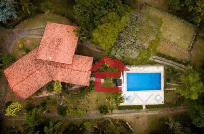 Sítio com 6 dormitórios à venda, 49000 m² por r$ 4.600.000,00 - centro (canguera) - são roque/sp