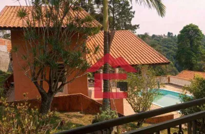 Chácara com 4 dormitórios à venda, 2500 m² por r$ 1.680.000,00 - caetê - são roque/sp