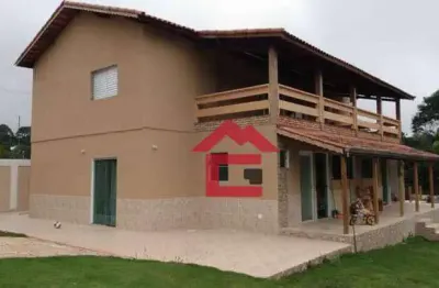 Chácara com 8 dormitórios à venda, 1700 m² por r$ 950.000,00 - puris - ibiúna/sp