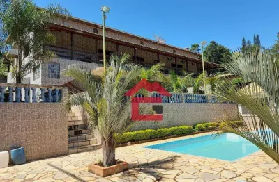 Chácara com 4 dormitórios à venda, 3000 m² por r$ 1.200.000,00 - centro (canguera) - são roque/sp