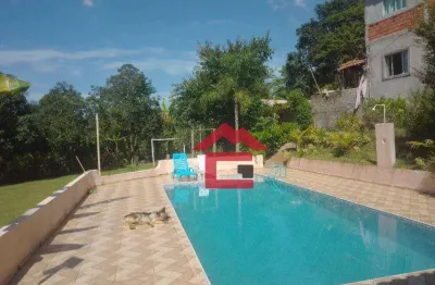 Chácara com 3 dormitórios à venda, 1112 m² por r$ 450.000,00 - jardim ana cristina (caucaia do alto) - cotia/sp