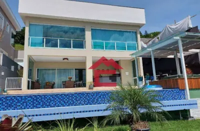 Casa com 5 dormitórios à venda, 425 m² por r$ 3.600.000,00 - centro de apoio i (alphaville) - santana de parnaíba/sp