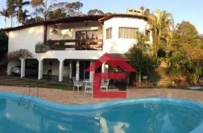 Casa com 4 dormitórios à venda, 399 m² por r$ 1.250.000,00 - chácara represinha - cotia/sp