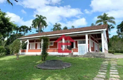 Sítio com 6 dormitórios à venda, 380000 m² por r$ 700.000,00 - loteamento vale florido - embu-guaçu/sp