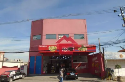 Salão para alugar, 250 m² por r$ 10.215,24/mês - parque santa rita de cássia - cotia/sp
