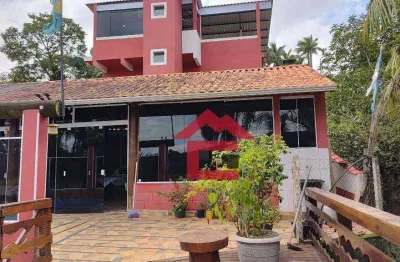 Mairinque- chácara - chácara pé n'água, com 3 dormitórios, garagem náuticas e linda vista , apenas 80 km de sp.