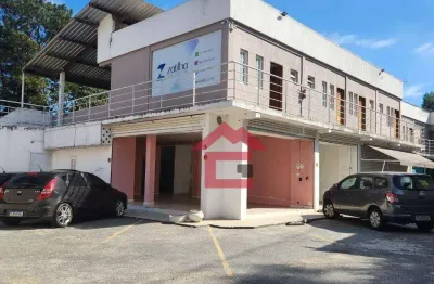 Salão para alugar, 134 m² por r$ 6.017,74/mês - granja viana - cotia/sp