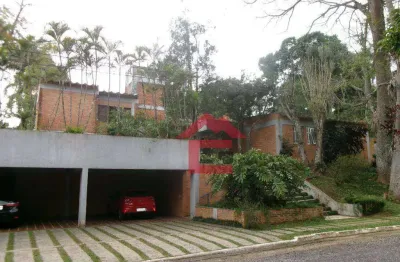 Casa com 4 dormitórios à venda, 394 m² por r$ 1.700.000,00 - chácara da lagoa - itapecerica da serra/sp