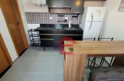 Kitnet com 1 dormitório para alugar, 21 m² por r$ 1.290,00/mês - recanto vista alegre - cotia/sp