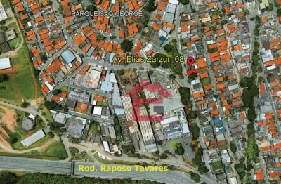 Salão para alugar, 53 m² por r$ 1.500,00/mês - parque são george - cotia/sp