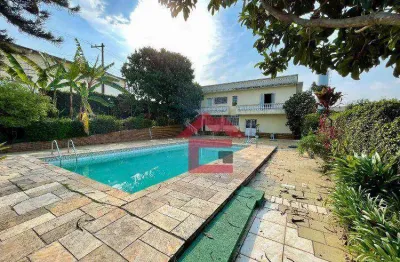 Casa com 6 dormitórios, 500 m² - venda por r$ 1.800.000,00 ou aluguel por r$ 8.250,00/mês - vila são joaquim - cotia/sp