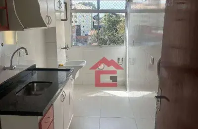 Apartamento com 2 dormitórios para alugar, 48 m² por R$ 1.960,00/mês - Jardim Sabiá - Cotia/SP
