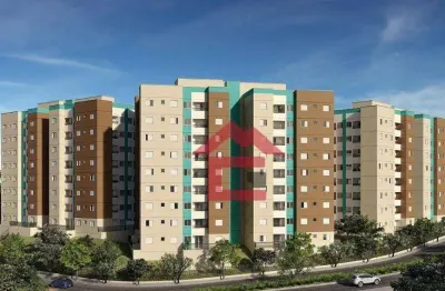 Apartamento com 2 dormitórios para alugar, 44 m² por R$ 1.515,17/mês - Recanto Vista Alegre - Cotia/SP