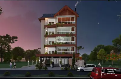 Apartamento 2 suítes (1 com closet), e vaga no centro de nova petrópolis