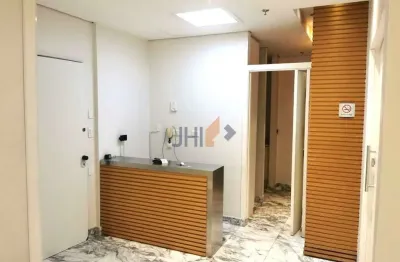 Conjunto comercial para locação ou venda em higienópolis com 70m². com 02 (duas) vagas