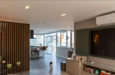 Cobertura duplex mobiliada, com 250 m² no alto da lapa,  para venda