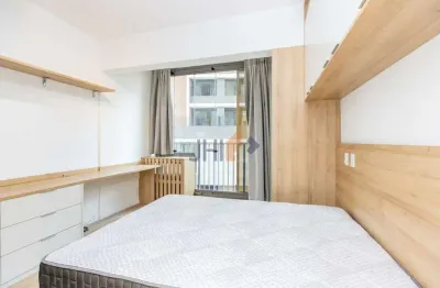 Studio novo com 27 m² ao lado da estação vila madalena, para locação