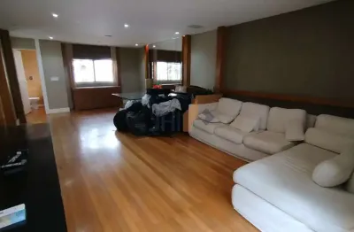 Apartamento com 163 m² no jardim américa, semi-mobiliado para locação