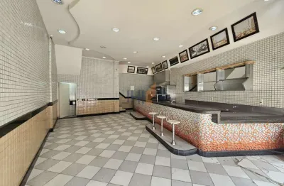 Salão para bar e restaurante, com 100 m² em santa cecília para locação