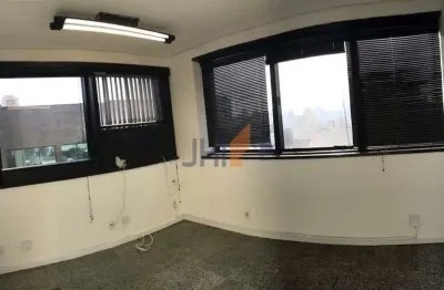 Conjunto comercial para locação com 42m² e 1 vaga de garagem.