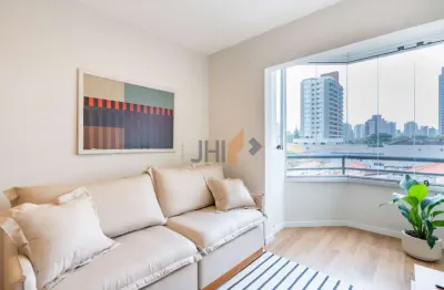Apartamento 51m² para venda em brooklin com 1 quarto e 1vaga