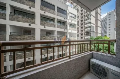 Studio novo! com 28 m² em perdizes, para locação mobiliado e equipado