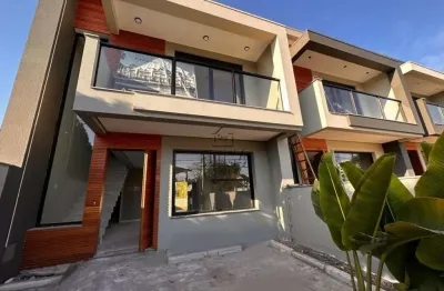 Casa à venda em são leopoldo, bairro pinheiro - com sacada e churrasqueira!