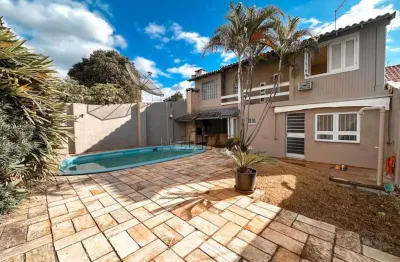 Casa semi mobiliada com piscina e churrasqueira em são leopoldo