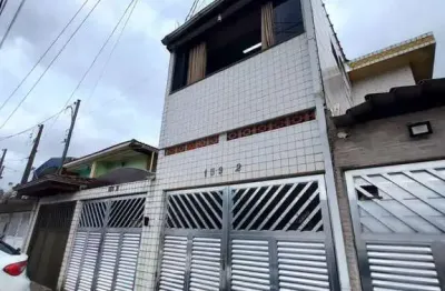 S. vicente - sobreposta alta com entrada e garagem independente