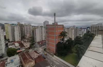 Cobertura com 2 quartos, centro, são vicente - r$ 465 mil, cod: 138810