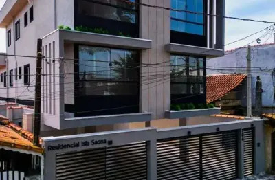 Sobrado de condomínio com 2 quartos, balneário maracanã, praia grande - r$ 330 mil, cod: 138874