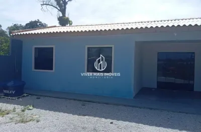 Casa com 2 quartos à venda no perequê, matinhos  por r$ 180.000