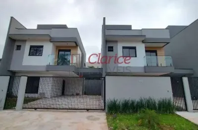 Sobrado com 3 suites no bairro afonso pena, próximo ao colégio adventista em são josé dos pinhais.