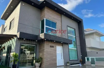 Sobrado no bairro  Monte Líbano em São José dos Pinhais, semi-mobiliado