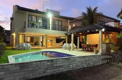 Casa à venda em privê baia de cupe com 230m², porteira fechada.