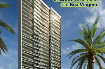 Apartamento alto padrão com vista definitiva para o mar em boa viagem — edifício capiba