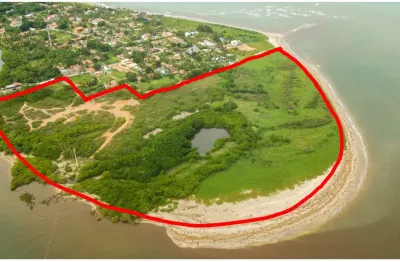 Área á venda com 11.4 hectares - beira mar - pontal do boqueirão - alagoas  - pe.