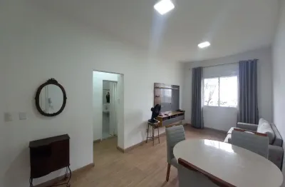Apartamento térreo frente mar no embaré – reformado, moderno e com vista mar!