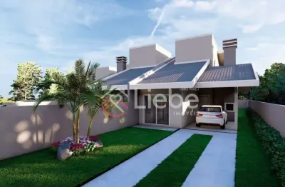 Casa em condomínio fechado com 3 quartos à venda no ribeirão herdt, pomerode , 116 m2 por r$ 530.000