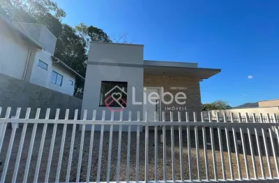 Casa em condomínio fechado com 3 quartos à venda no ribeirão clara, pomerode , 70 m2 por r$ 430.000