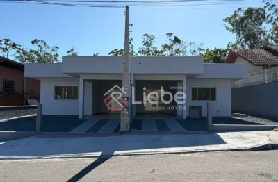 Casa em condomínio fechado com 2 quartos à venda no testo rega, pomerode , 86 m2 por r$ 495.000