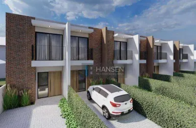 Casa com 2 suítes  à venda, 92 m² por r$ 629.873 - boa vista - joinville/sc