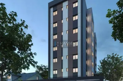 Apartamento com 1 suíte + 1  dormitório  à venda, 57 m² por r$ 418.674 - saguaçu - joinville/sc