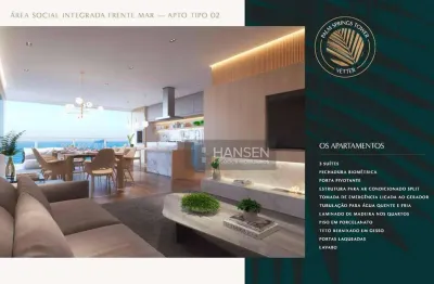 Apartamento com 3 suítes à venda, 140 m² por r$ 2.700.000 - itacolomi - balneário piçarras/sc