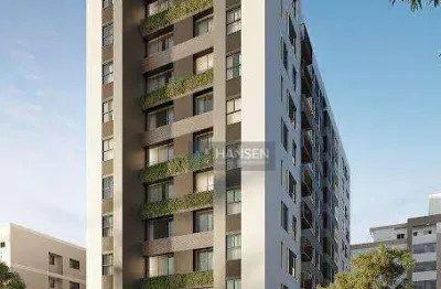 Apartamento com 1 suíte + 1  dormitório  à venda, 77 m² por r$ 724.934 - américa - joinville/sc