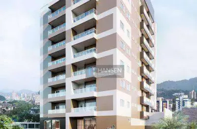 Apartamento com 3 suítes  à venda, 135 m² por r$ 1.421.560 - américa - joinville/sc