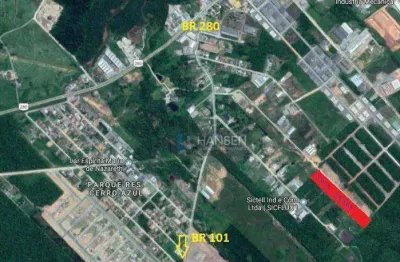 Terreno à venda, 17473 m² por r$ 2.970.000,00 - porto grande - araquari/sc